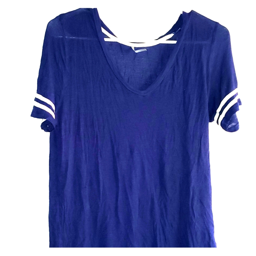 Navy | Color Thread | Varsity Tee